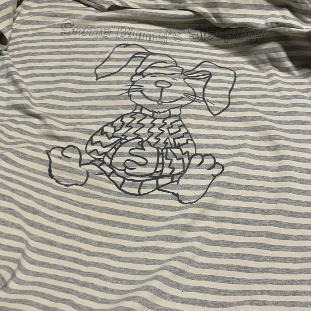 Nightgown some bunny sleeping